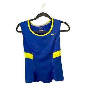 Nike- women’s dri-fit tennis shirt. Size S